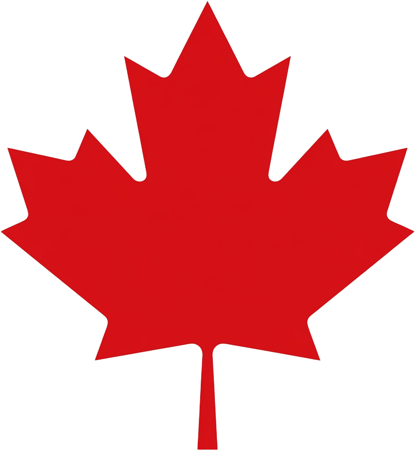 Canadian maple leaf